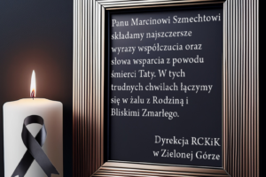 Kondolencje dla Marcina Szmechta z powodu śmierci taty